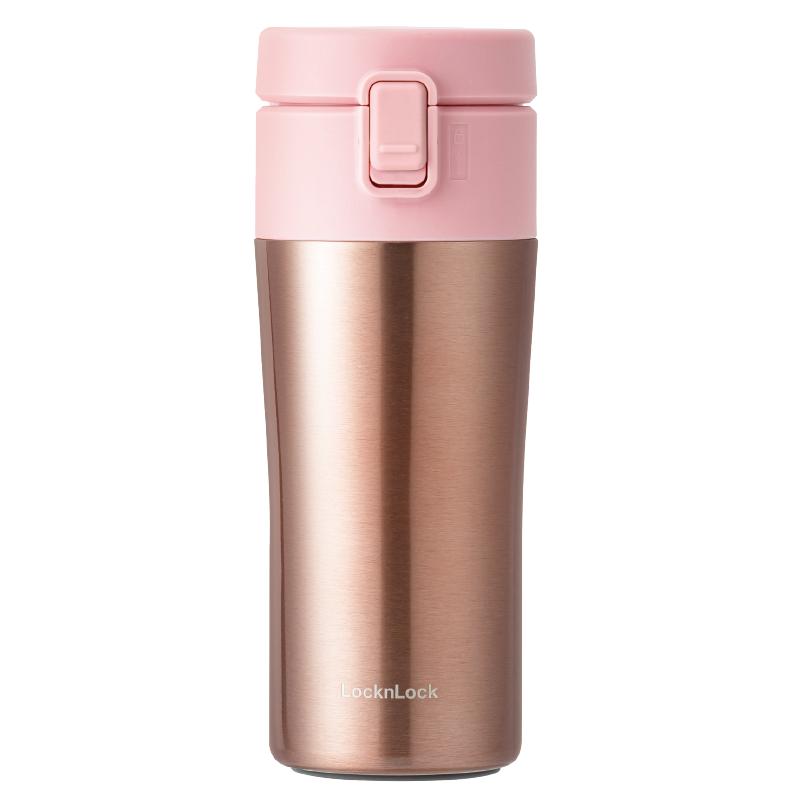 LOCK&LOCK One Touch系列 LHC3280PIK 保温杯 360ml 粉 47.6元（需用券）