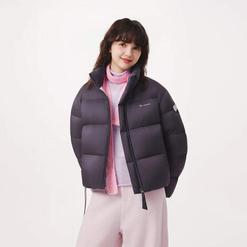 坦博尔 泡芙羽绒服女短款TB5530356D 549元（需用券）