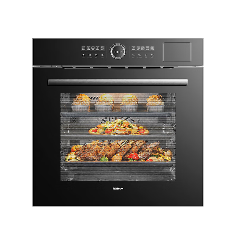 预售、PLUS会员：Robam 老板 CQ982A 嵌入式蒸烤箱一体机 65L 4475.81元+9.9元购卡（需定金20元）
