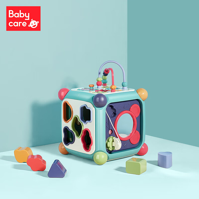 babycare bc babycare六面盒多功能宝宝玩具 柯尼蓝 139元（需用券）