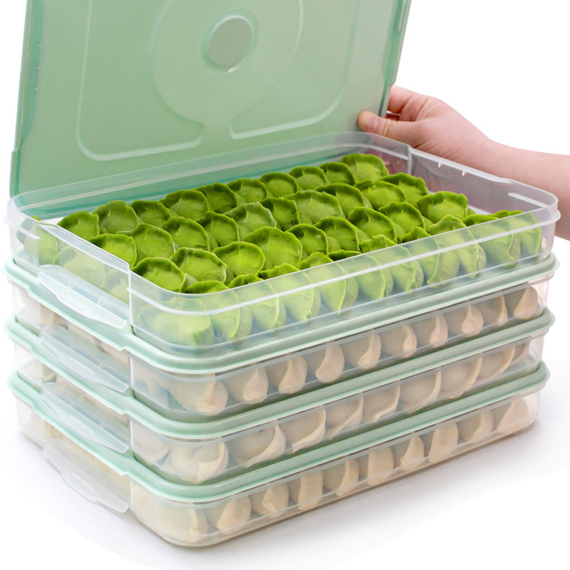 推特 食品级 冰箱专用冷冻水饺盒 2层1盖 6.8元包邮（需用券）