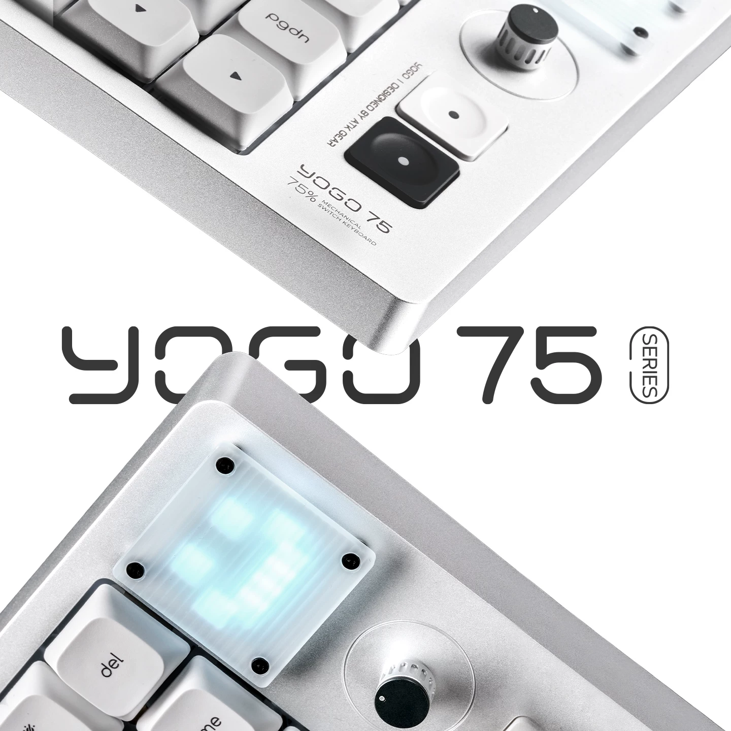 艾泰克 YOGO 75PRO矮轴机械键盘铝坨坨三模便携静音mac电脑办公专用 599.25元 - 86线报