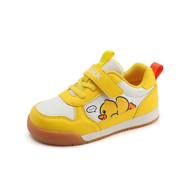 B.Duck 童鞋儿童运动鞋春季新款男童舒适防滑软底女 黄米 56元