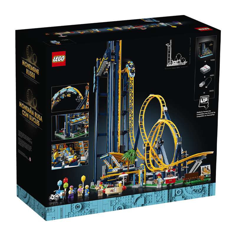 乐高（LEGO）积木玩具 ICONS系列 10303 翻滚过山车18岁+ 生日礼物 收藏款 ￥1839