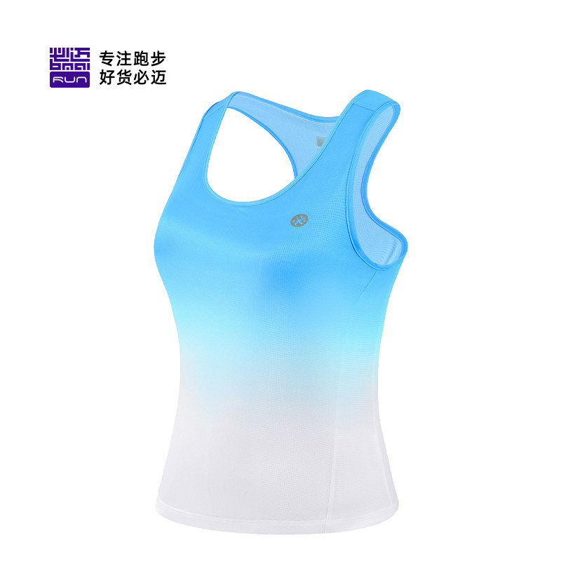 必迈 25夏季跑步魔方速干背心男女透气无袖马拉松运动上衣服 39元（需用券