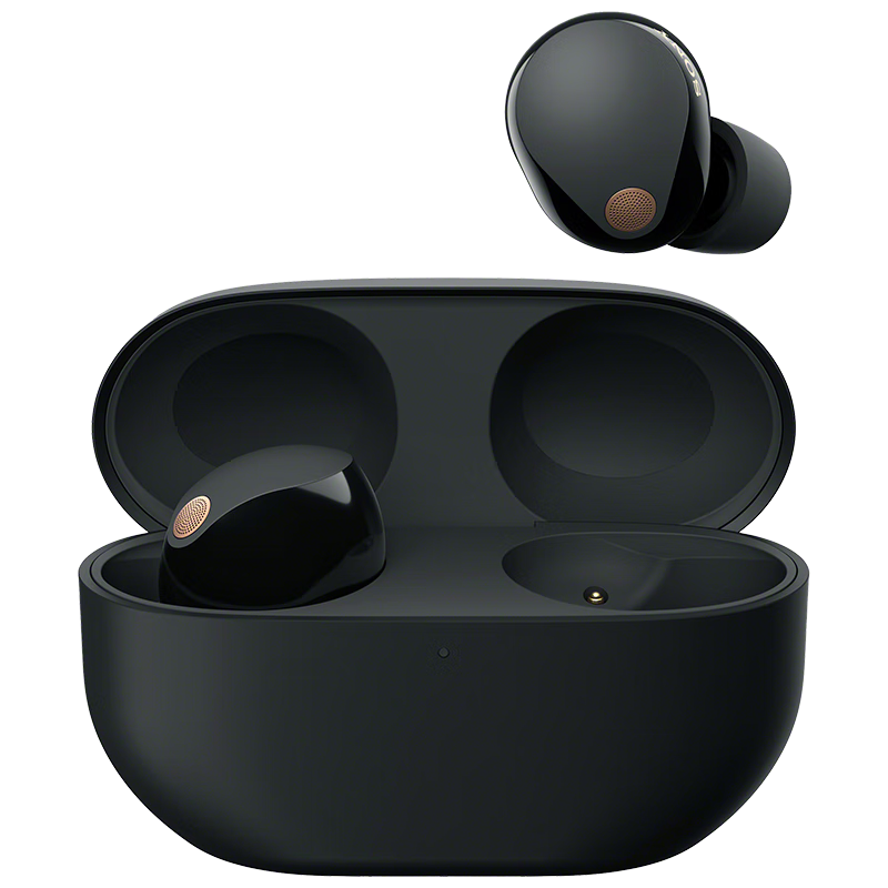 索尼（SONY）WF-1000XM5 真无线蓝牙降噪耳机 新一代降噪豆 智能AI 蓝牙5.3 黑色 