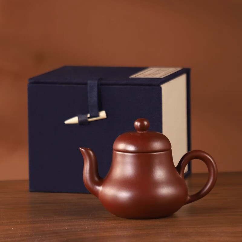 手拉原矿紫砂茶壶 150ml礼盒装 64.9元（需用券）