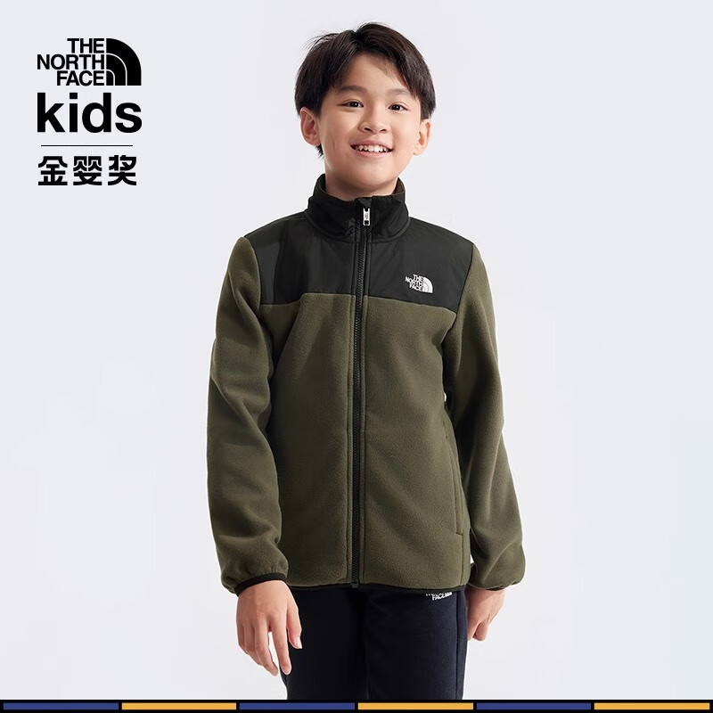 THE NORTH FACE 北面 童装男女儿童保暖抓绒外套|8DNA 21L/绿色 XL（160/76） 314.03元