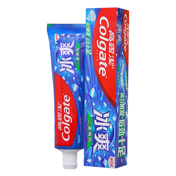 Colgate 高露洁 冰爽牙膏 三重薄荷 180g 14.1元