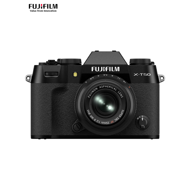 88VIP：FUJIFILM 富士 X-T50 C画幅微单数码相机 X-T50 经典黑单机 标配 16615.5元