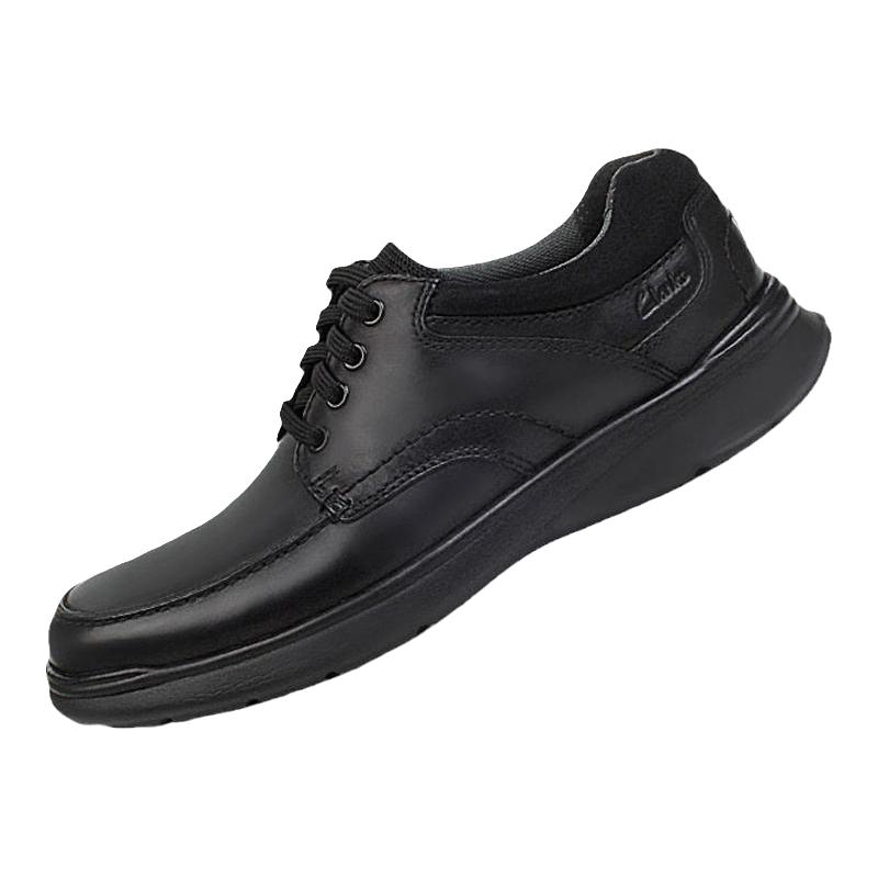 Clarks 男鞋秋冬款低帮简约单鞋日常休闲皮鞋Cotrell Edge 386.1元（需用券）