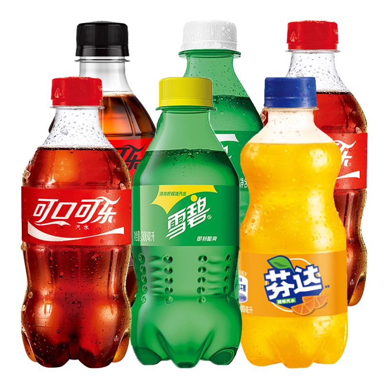 可口可乐 Coca-Cola 汽水 300ml*24瓶 3.01元(需用券)