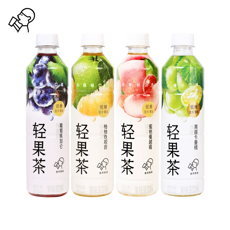 喜茶轻果茶饮料450mlx15瓶 券后41.9元