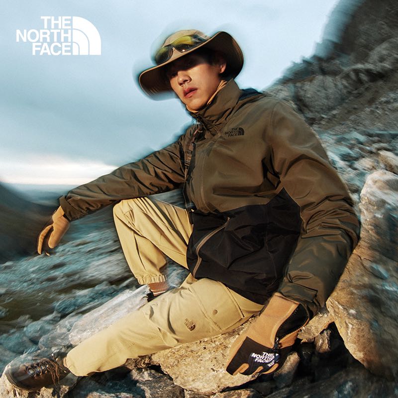 北面 预TheNorthFace北面三合一冲锋衣男鹅绒内胆防水新款|88RK 2388.2元（需用券