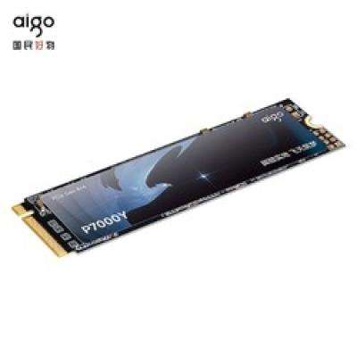 aigo 爱国者 P7000Y NVMe M.2 固态硬盘（PCI-E4.0） 269元