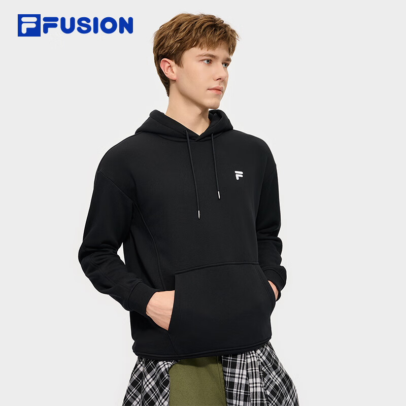 FILA FUSION斐乐潮牌款卫衣2025秋季男女款时尚连帽上衣 349元