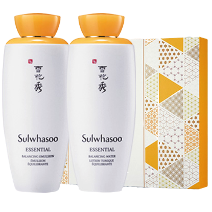 Sulwhasoo 雪花秀 滋盈水乳护肤套装爽肤水150ml+乳液125ml 纪念日生日礼物送女