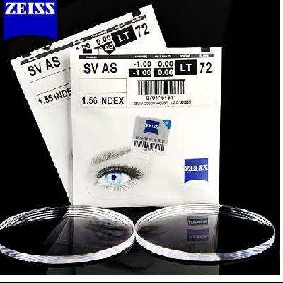 ZEISS 蔡司 1.74泽锐防蓝光PLUS+铂金膜+纯钛镜架多款可选（可升级FILA斐乐/精工