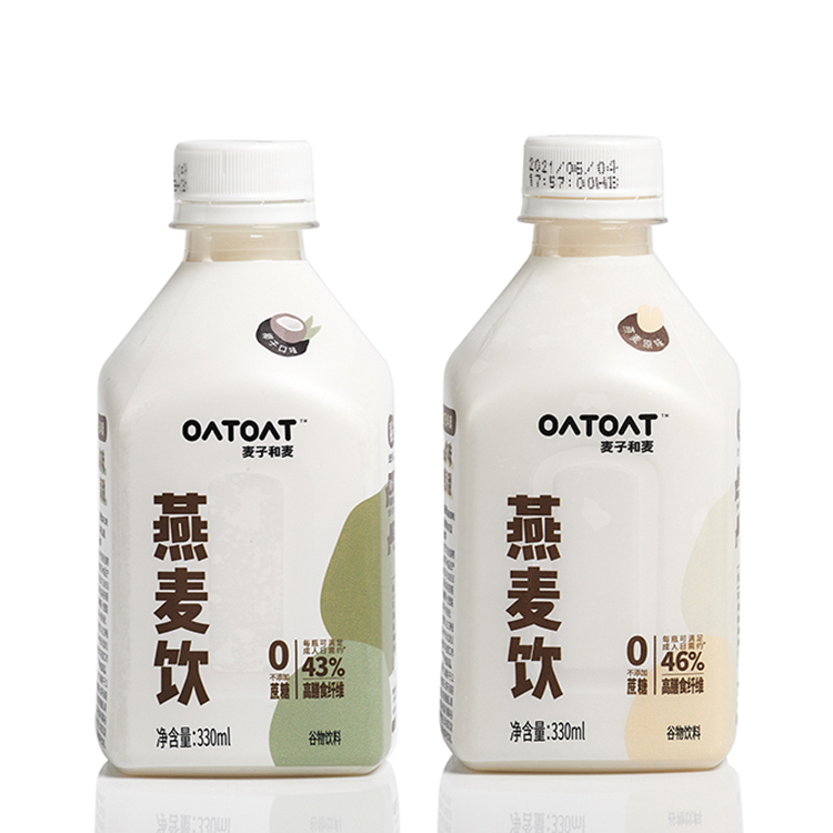 oatoat 麦子和麦 燕麦饮原味330ml*8瓶0乳糖植物蛋白奶饮料饱腹代餐 34.35元（需