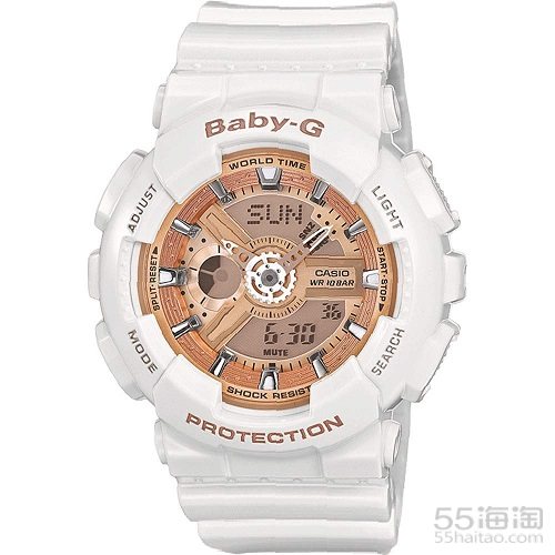 【中亚Prime会员】Casio 卡西欧 BABY-G系列 BA-110-7A1ER 时尚运动腕表