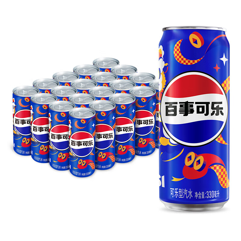 百事 可乐 原味330ml*24罐 ￥27.35