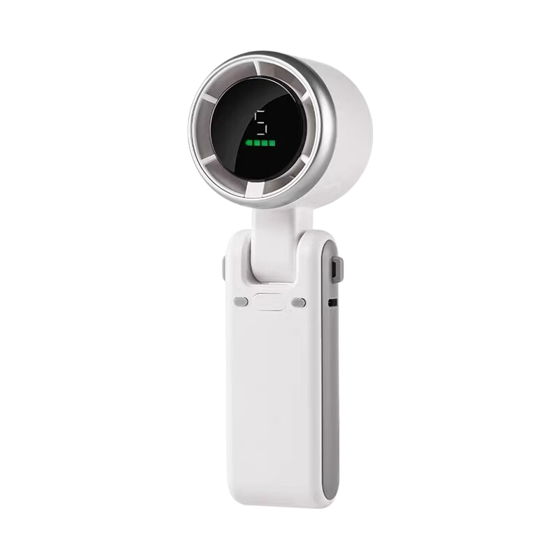 艾勒丝汀 户外便捷折叠风扇 象牙白 档飓风2000mAh 27元（需用券）
