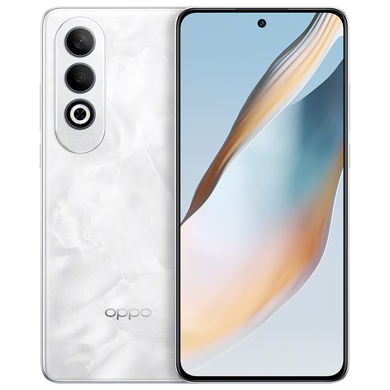 PLUS会员：OPPO K12 Plus 8GB+256GB 雪峰白/玄武黑两色可选 6400mAh大电池 第三代骁