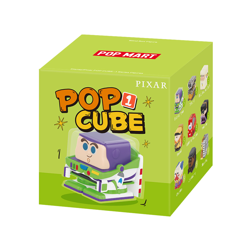 POP MART 泡泡玛特 迪士尼/皮克斯POP CUBE 1系列 手办盲盒礼物 39元