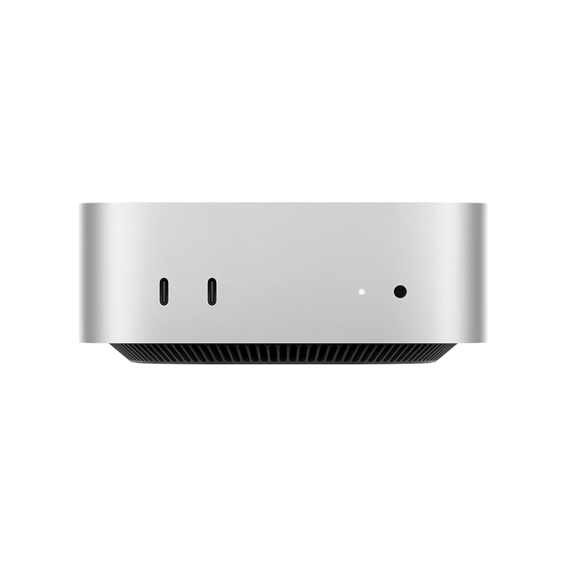 再降价、plus:Apple/苹果AI电脑/【教育优惠】2024Mac mini迷你主机 M4银色(10+10核) 
