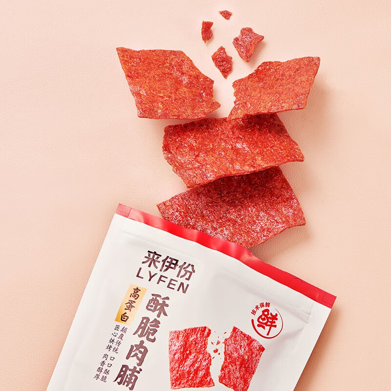 来伊份 靖江风味猪肉脯35g*5袋 19.9元（需用券）