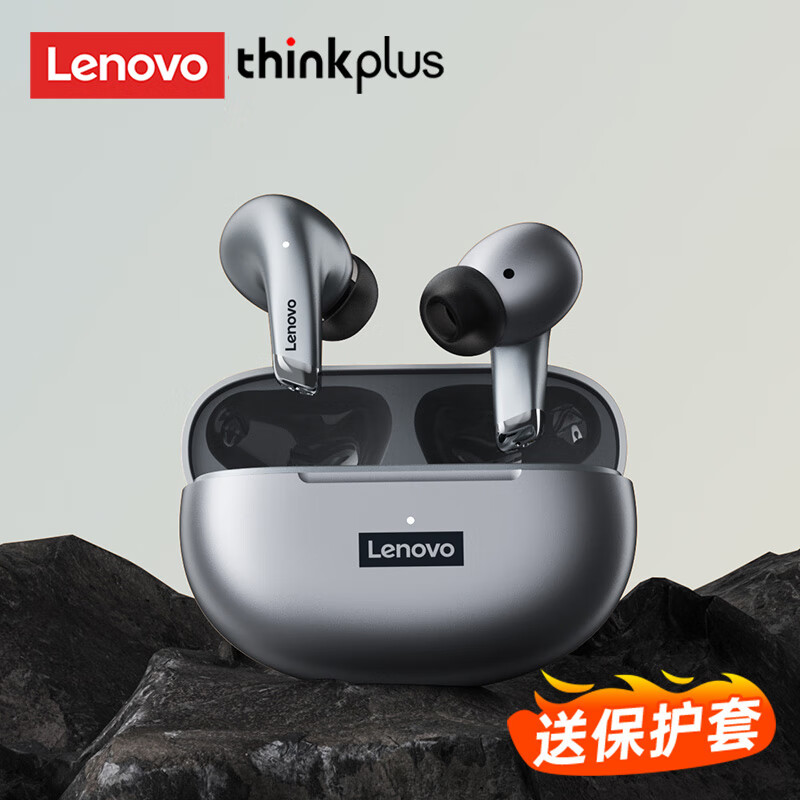 移动端：Lenovo 联想 Thinkplus蓝牙耳机 真无线蓝牙5.3立体高音质入耳式 智能降
