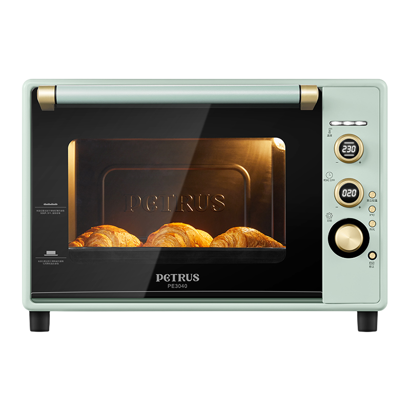 PLUS会员：(petrus)柏翠 电烤箱家用 40L容量 PE3040GLC 448.06元包邮（需领券，有家