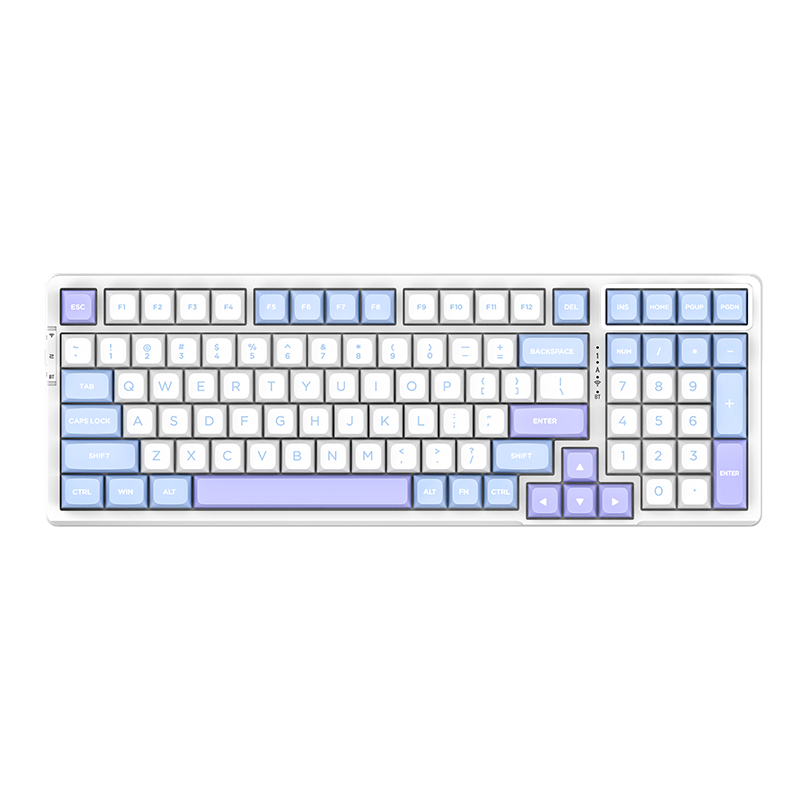 VGN V98 Pro V2 三模机械键盘 99键 水晶红轴 海盐 ￥265.05