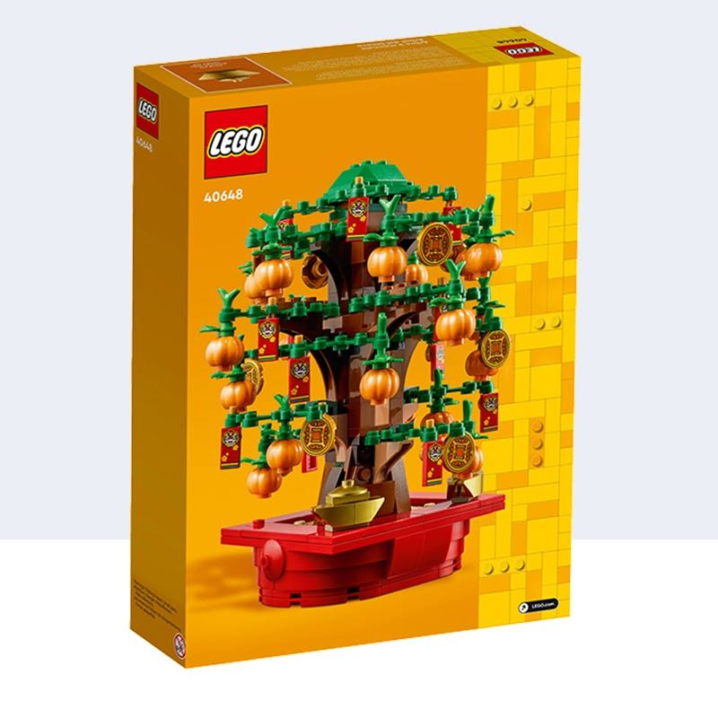 LEGO 乐高 积木40648发财摇钱树中国风男女孩玩具儿童六一礼物 156.45元