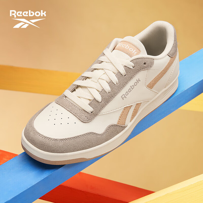 Reebok锐步官方夏男女TECHQUE T经典舒适复古运动休闲小白鞋板鞋 HR0902 43 176.12