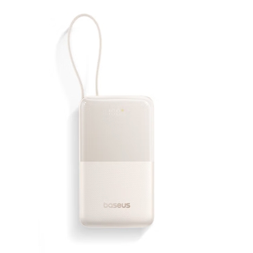 3C认证充电宝:倍思 自带线充电宝 10000mAh 22.5W 65.21元