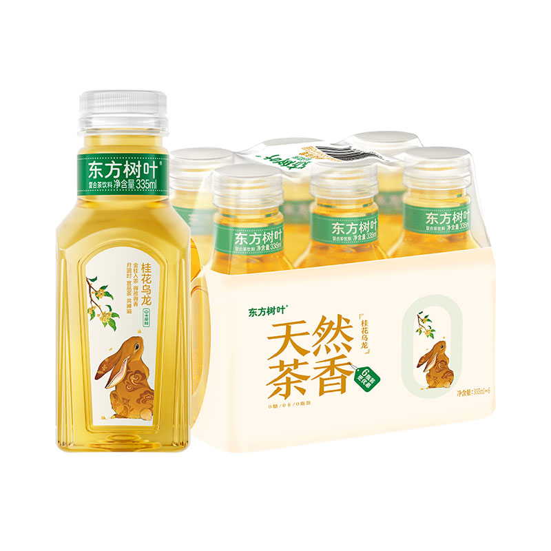 农夫山泉 桂花乌龙茶无糖饮料335ml*6瓶 18.9元