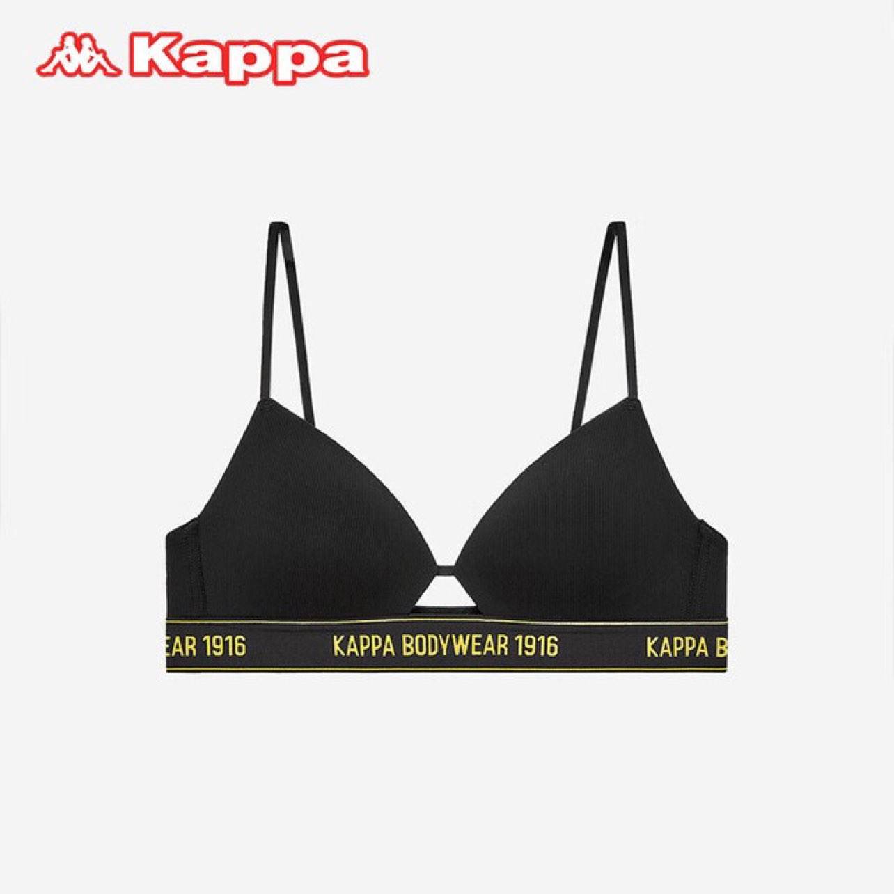 PLUS会员：Kappa 卡帕 女士法式三角杯细肩文胸 48.61元