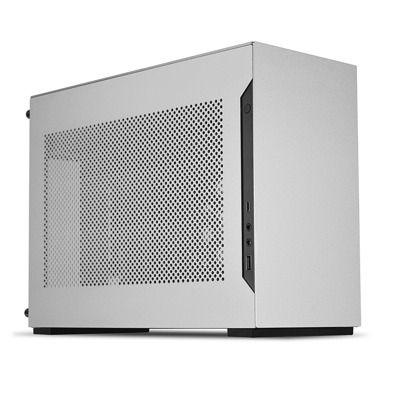 LIAN LI 联力 LIANLI 联力 A4-H2O 4.0银色 台式电脑主机MINI小机箱ITX 989元