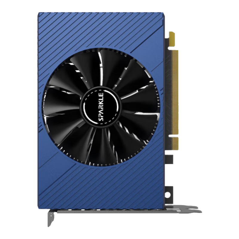 PLUS会员：SPARKLE 撼与科技 精灵系列游戏显卡 Intel Arc A310 ELF 双槽单风扇 4GD6 6