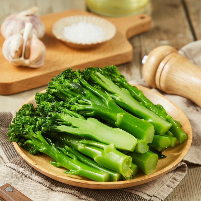 浦之灵甜杆西兰花400g袋西兰苔冷冻蔬菜火锅烧烤食材生鲜速冻食品845