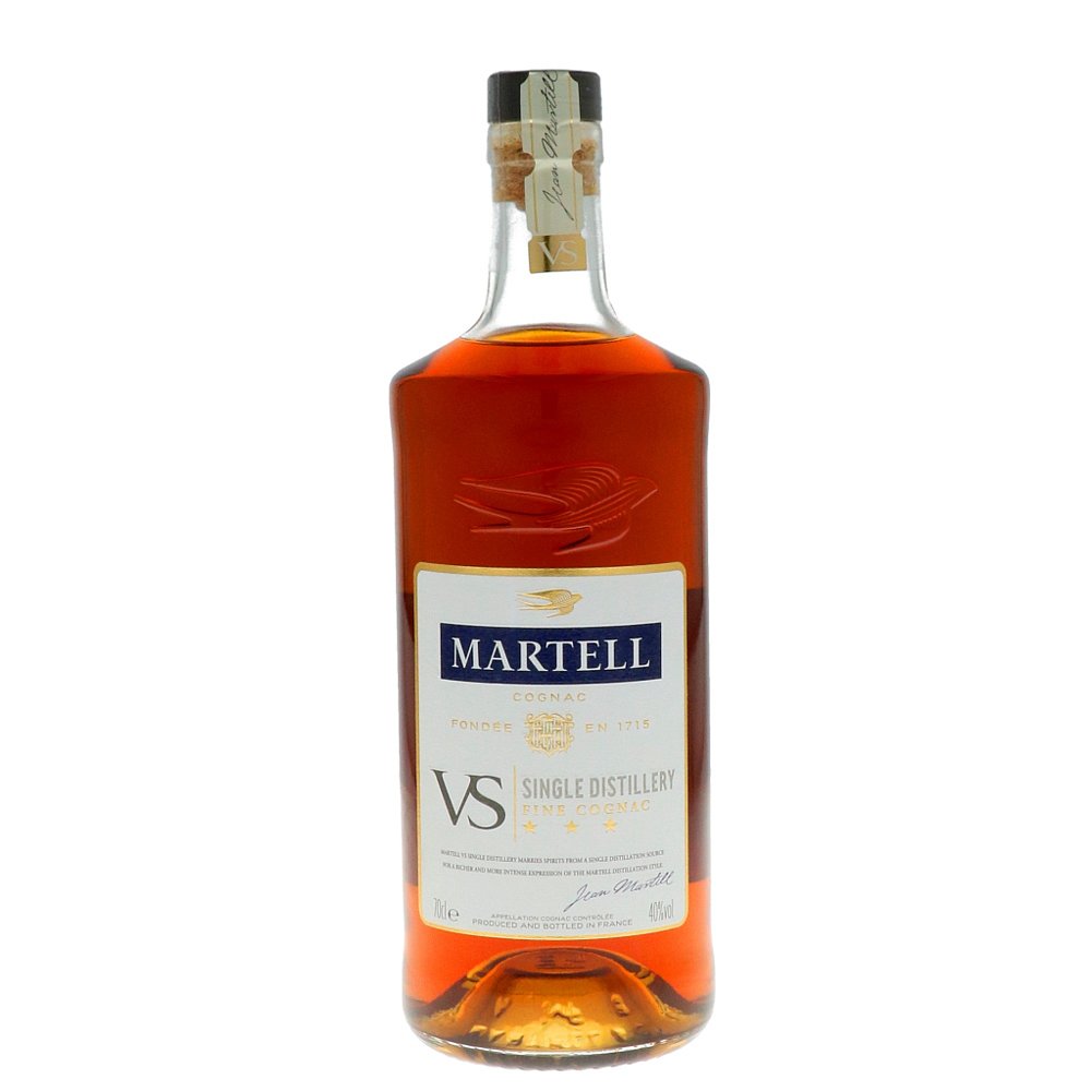 MARTELL 马爹利 欧洲直邮Martell马爹利VS干邑白兰地700ml40度原装进口 258.43元