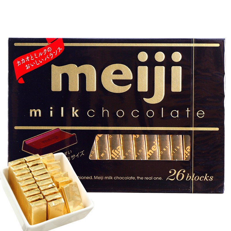 88VIP：meiji 明治 钢琴巧克力 牛奶味 120g 23.16元（需买4件，需用券）
