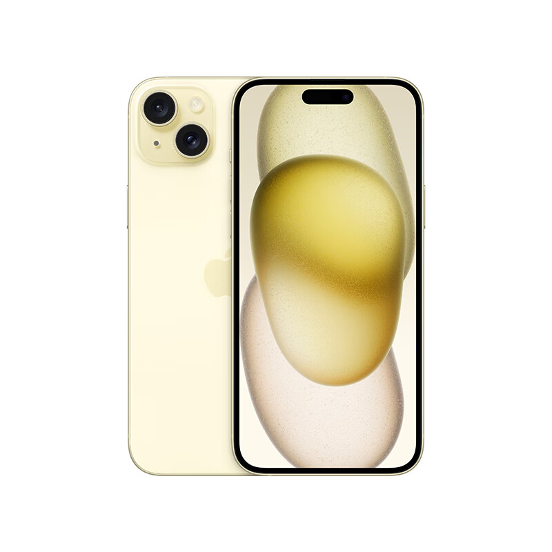 Apple 苹果 iPhone 15 Plus (A3096) 256GB 黄色 支持移动联通电信5G 双卡双待手机 6778