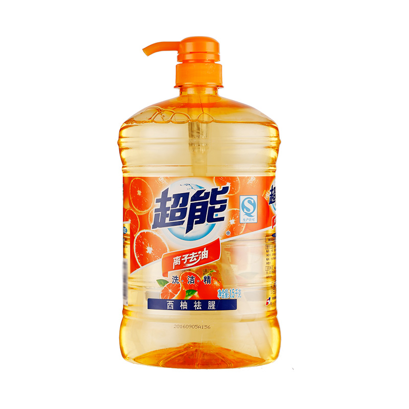 超能 西柚香 去油洗洁精 1.5kg 家庭装 30.3元