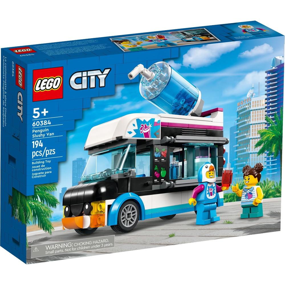 暑假法宝、PLUS会员：LEGO 乐高 City城市系列 60384 企鹅人冰沙车 83元（需买2件
