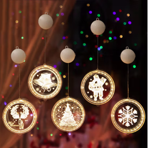 千棵树 圣诞树挂灯装饰品 圣诞灯饰G-老人 大 8.8元（需用券）