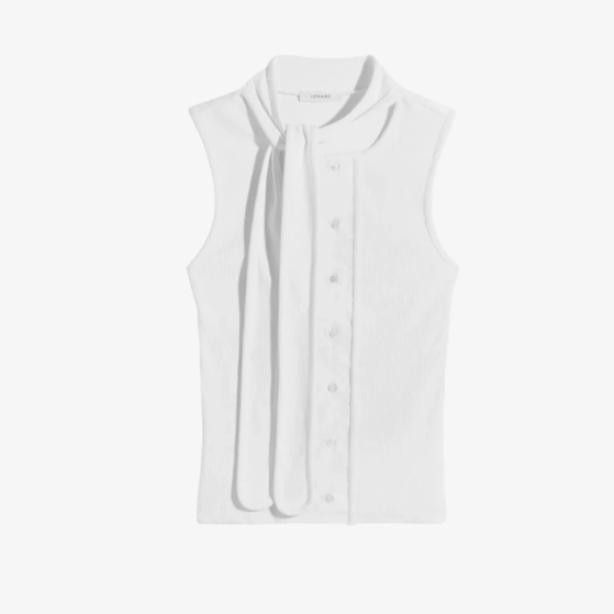 LEMAIRE 系带领无袖上衣 6.5折 ¥1655