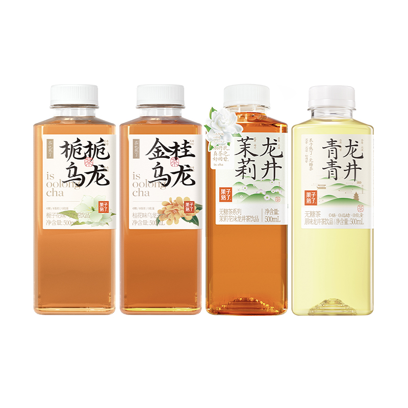 88VIP：果子熟了 无糖茶 金桂乌龙 500ml*8瓶 9.4元