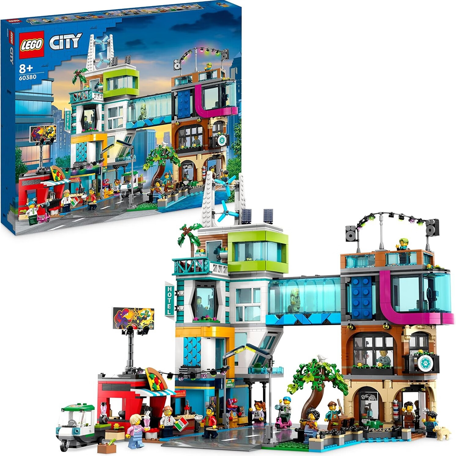 LEGO 乐高 City城市系列 60380 摩登大都市 972元